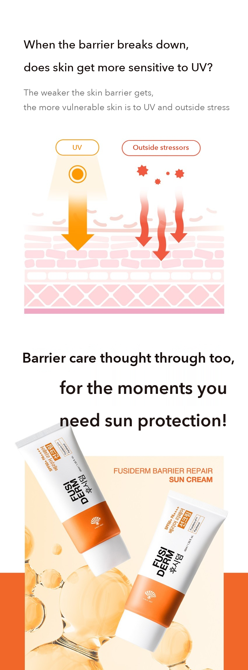 Fusiderm Barrier Repair Sun Cream detail 3