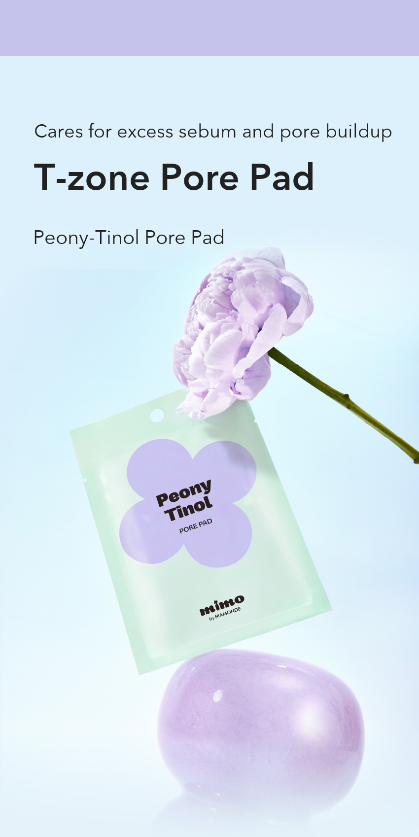 MIMO by MAMONDE Peony-Tinol Pore Pad detail 02