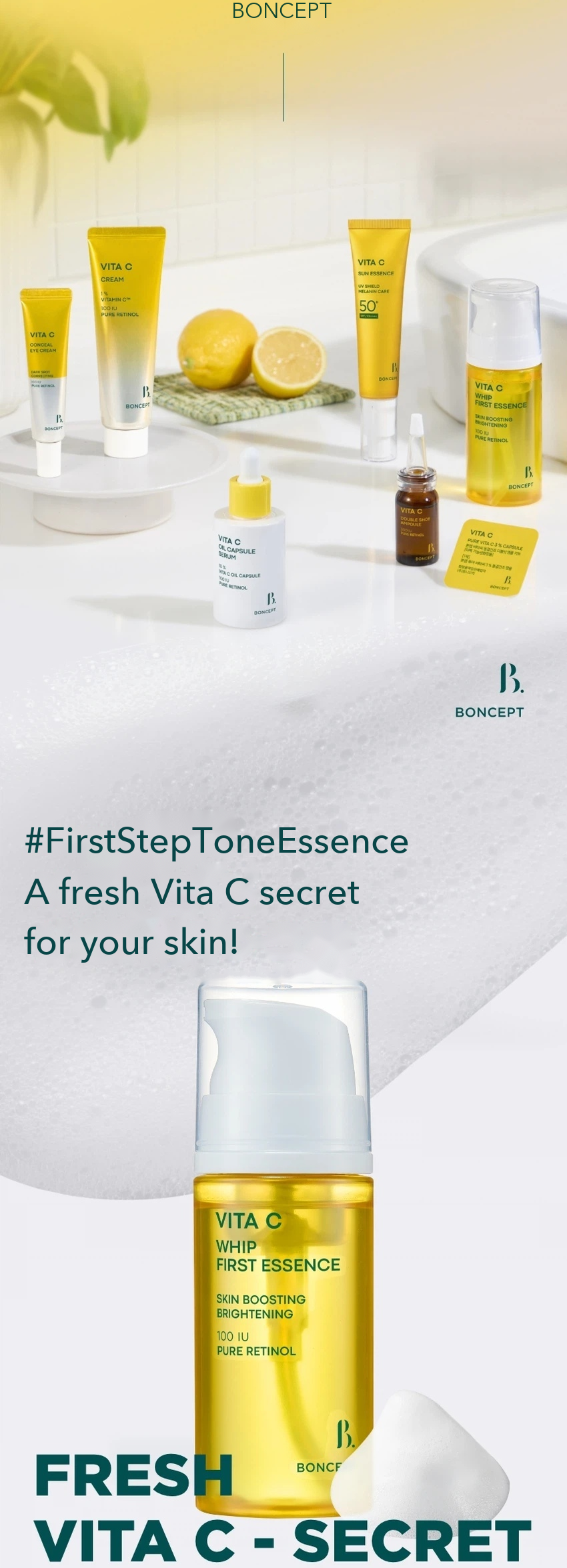 BONCEPT Vita C Whip First Essence 100ml detail 02