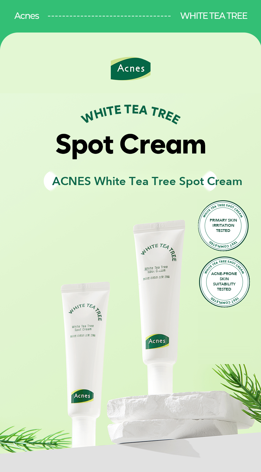 ACNES White Tea Tree Spot Cream 30ml detail 02