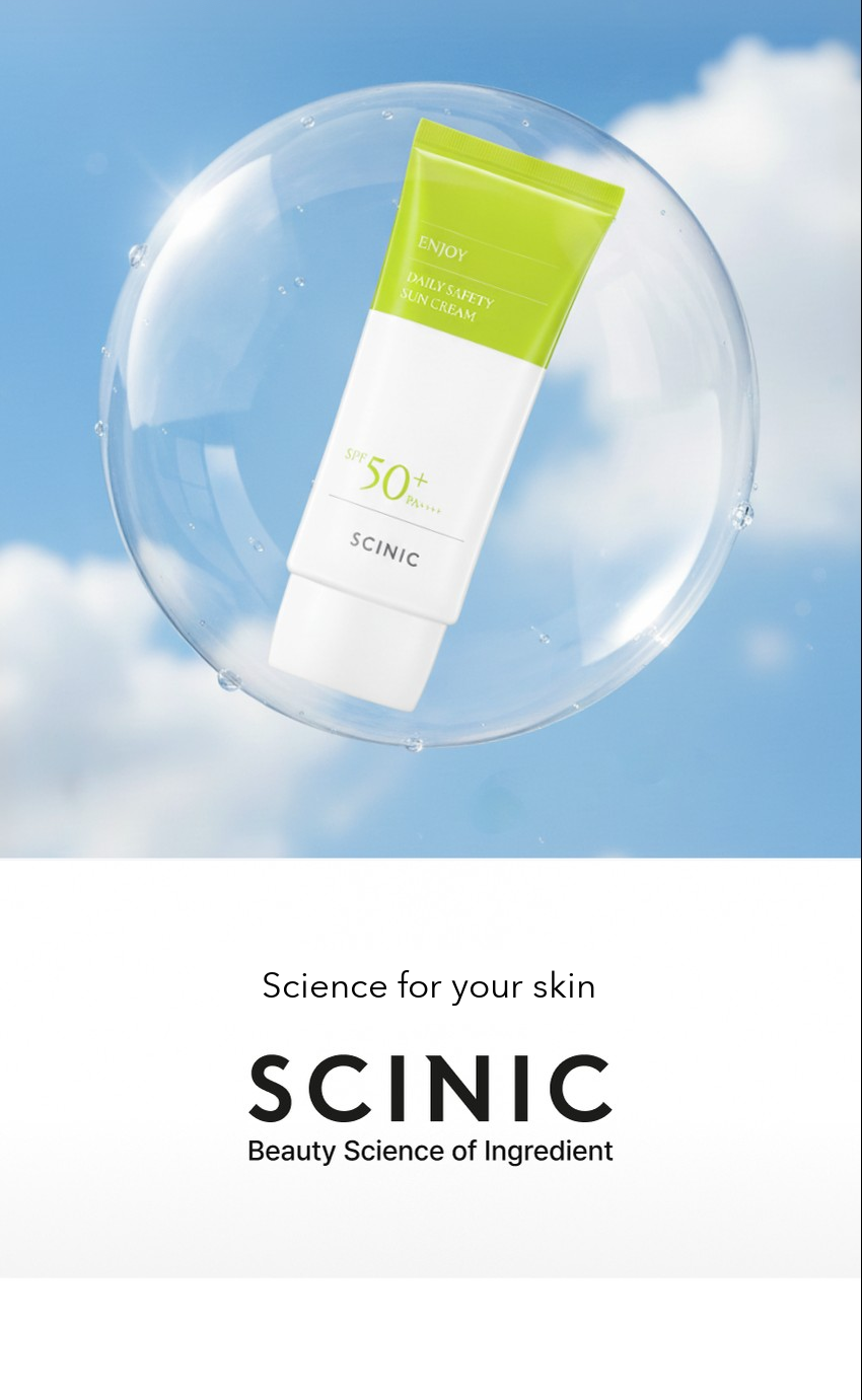 SCINIC Enjoy Daily Safety Mineral Sun Cream 60g detail 07
