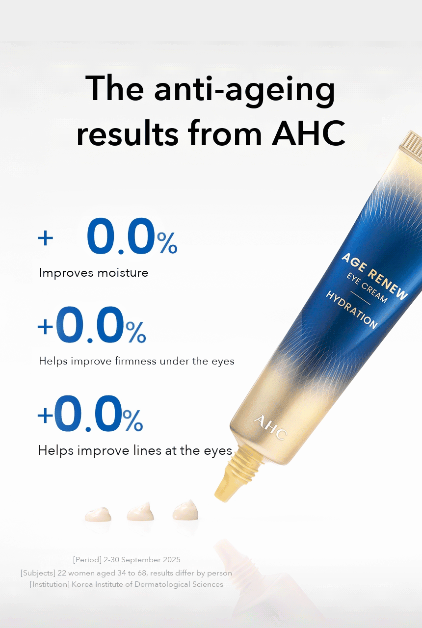 AHC Age Renew Eye Cream Hydration detail 03