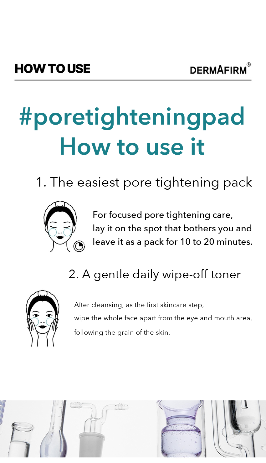 DERMAFIRM PDRN Exosome Pore Tightening Pad detail 09