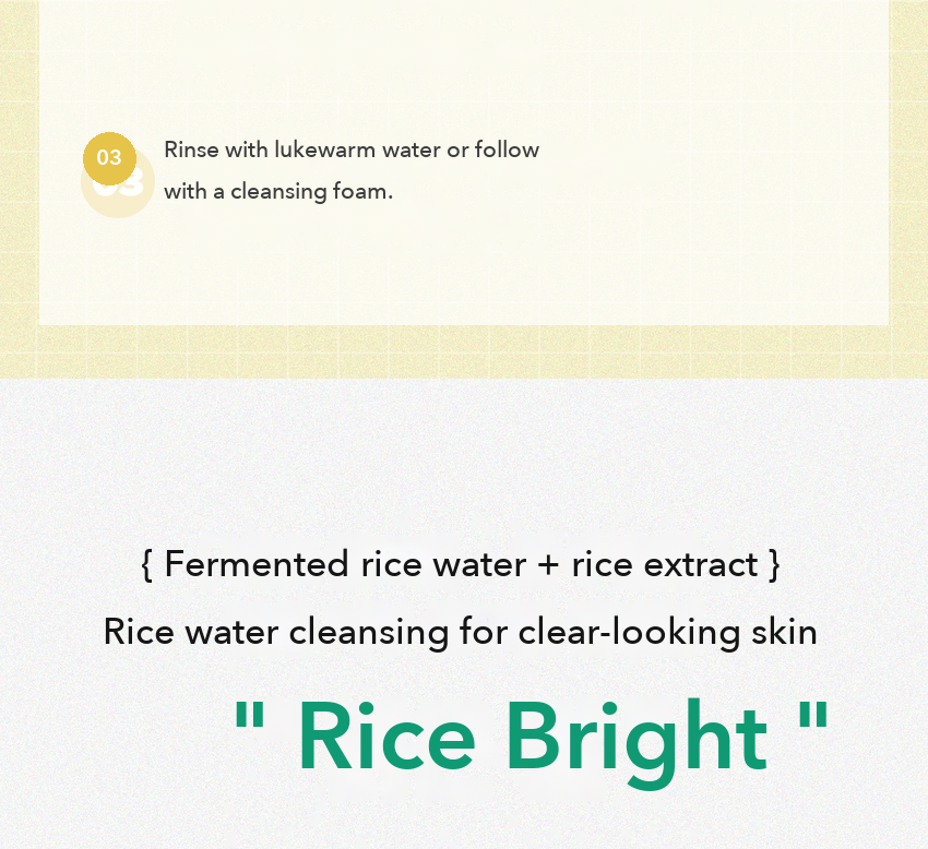 THE FACE SHOP Rice Water Cleansing Oil detail 08