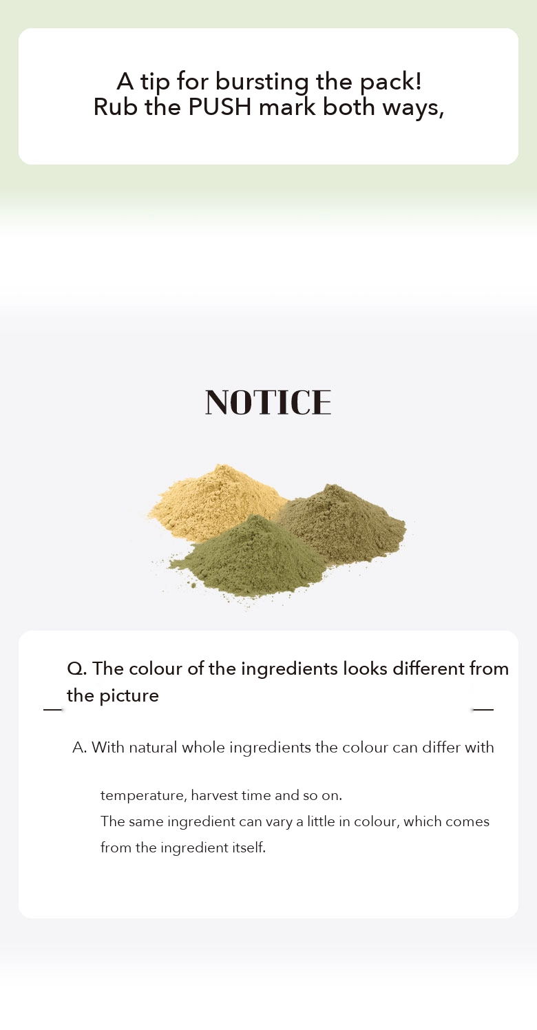 DAISO Olive Farm Houttuynia Cream Pack detail 06