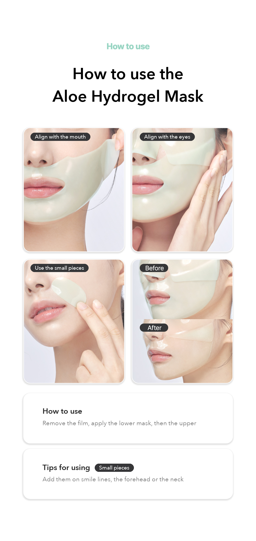 Kim Jeong Moon Aloe Cure Alpha Aloe Hydrogel Mask detail 10