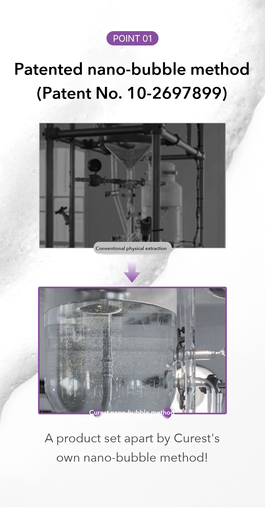 CUREST Voluming Bubble Fit Serum detail 4