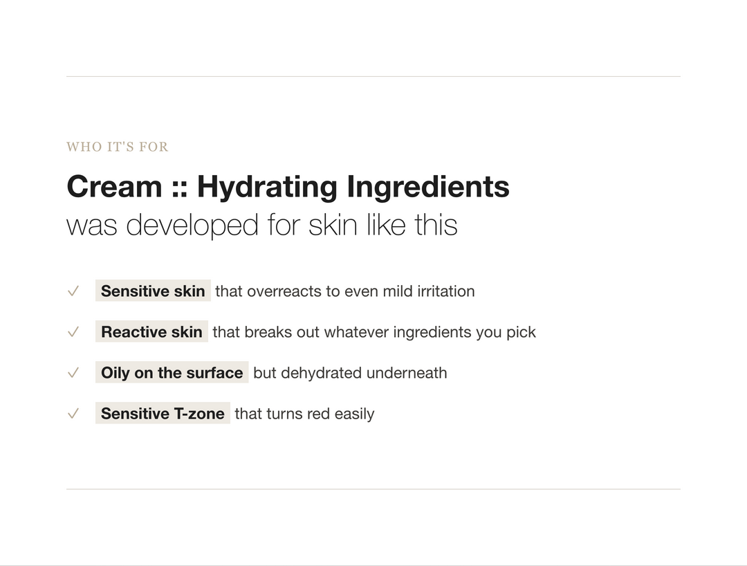 LA THEORIE Cream Hydrating Ingredients detail 02