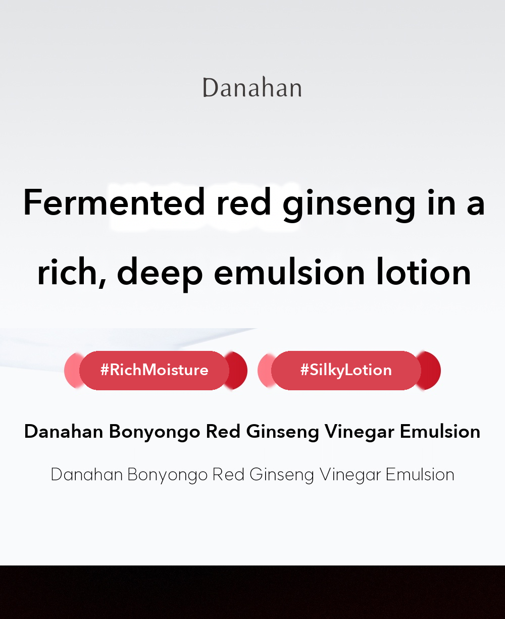Danahan Bonyongo Red Ginseng Vinegar Emulsion detail 1