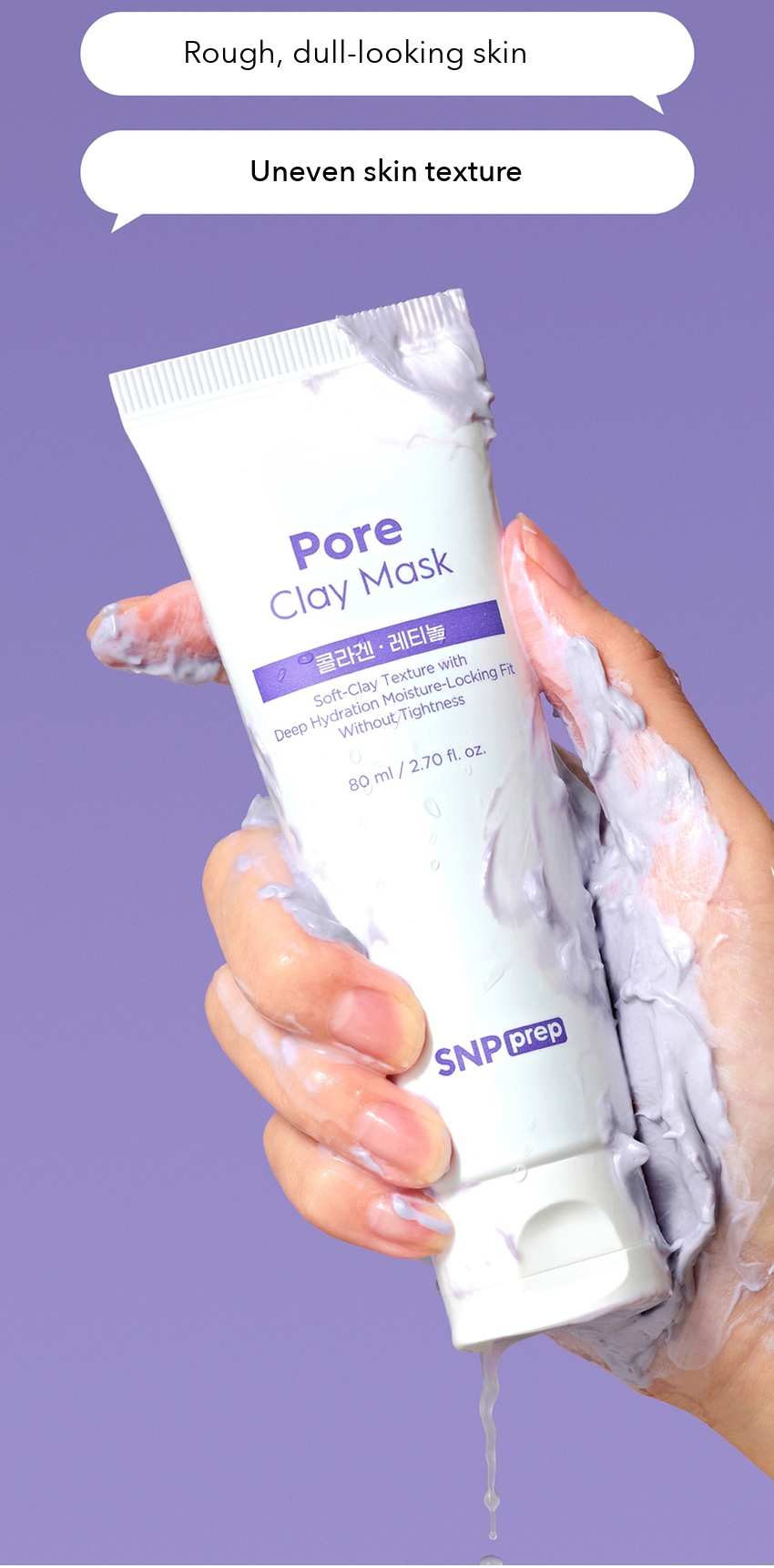 SNP PREP Pore Clay Mask detail 07