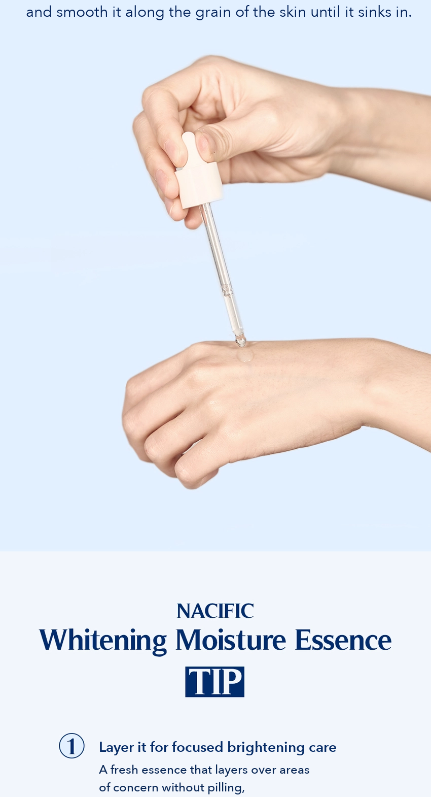 NACIFIC Whitening Moisture Essence detail 06