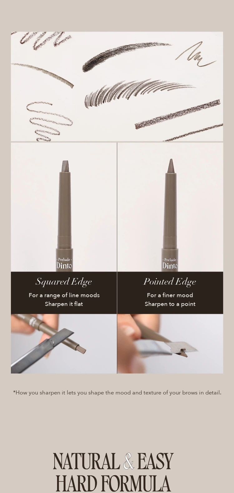 Prelude Dinto Dante Sharpenable Brow Pencil 0.8g detail 05