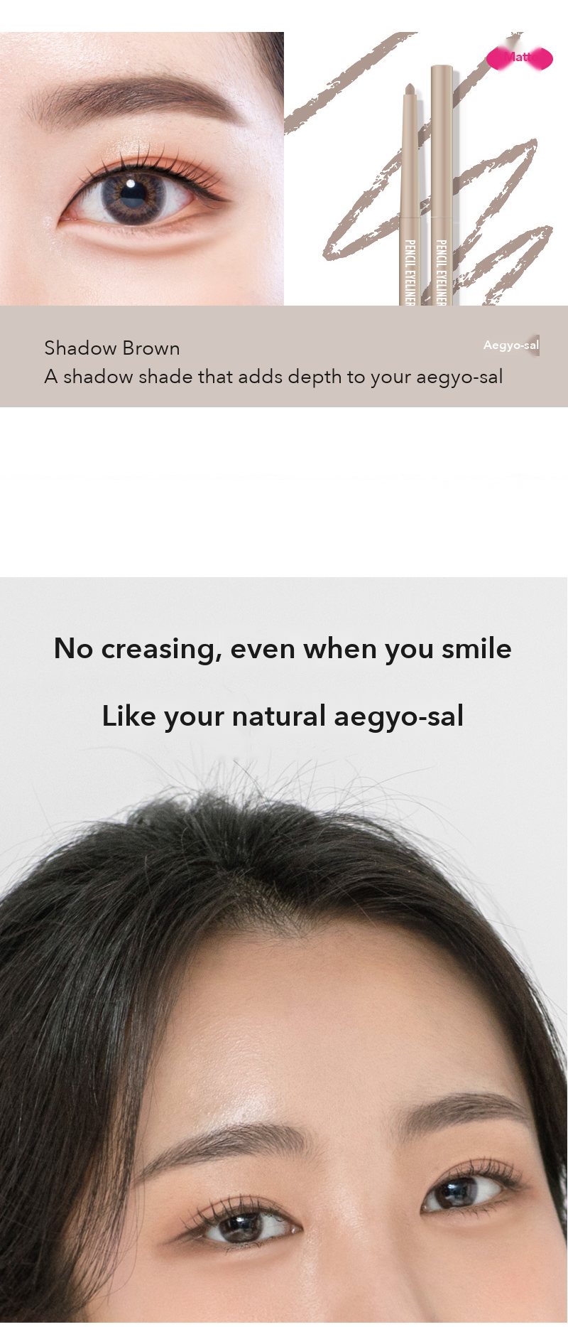 thebom Aegyo-sal Eye-slit Pencil Shadow Brown detail 04