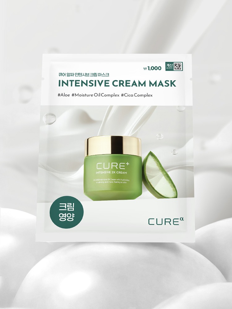 Kim Jeong Moon Aloe Cure Alpha Intensive Cream Mask 1 Sheet