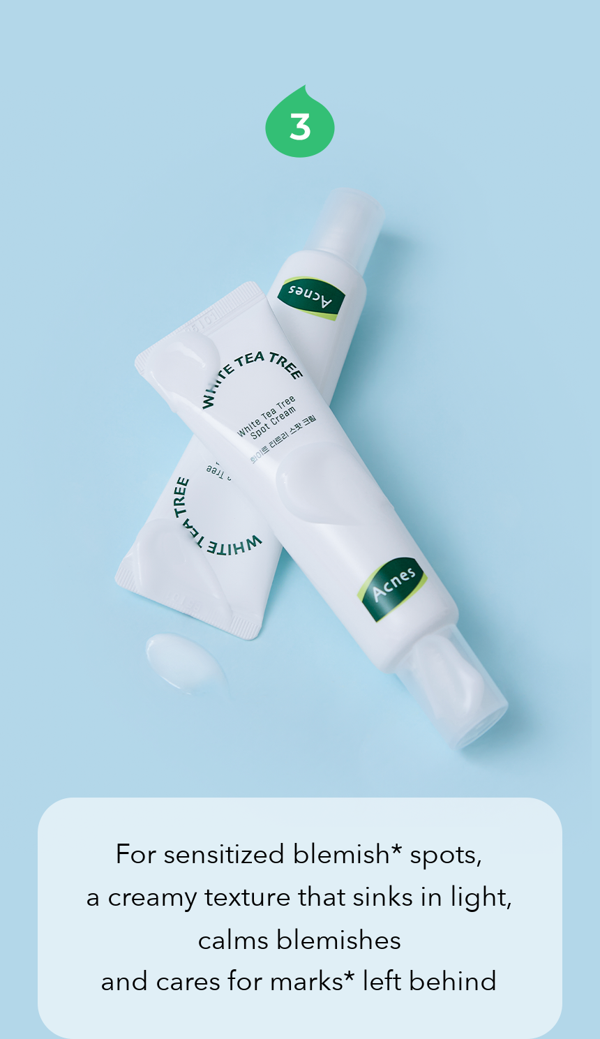 ACNES White Tea Tree Spot Cream 30ml detail 09