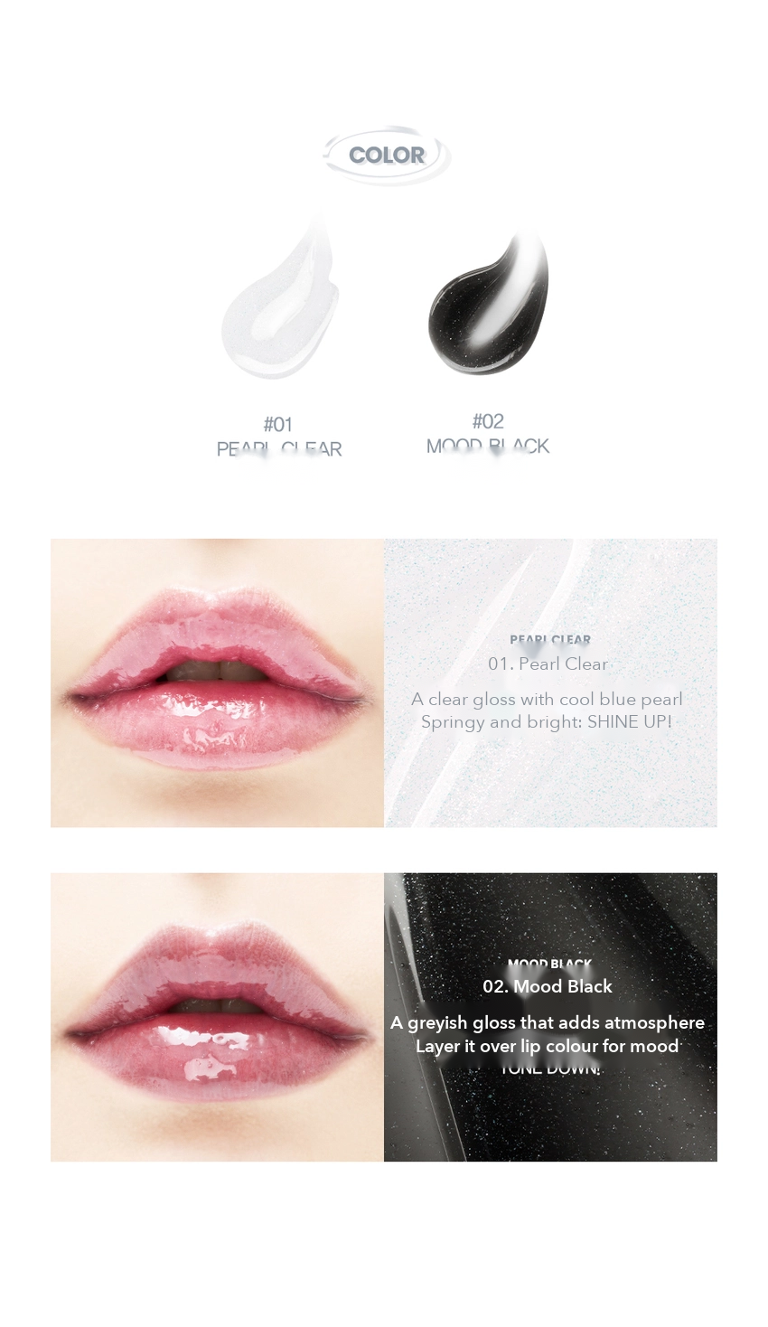 Son & Park Arty Shine Lip Plumper colours