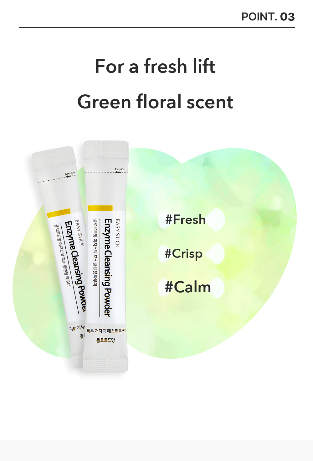 FLORdeMAN Easy Stick Enzyme Cleansing Powder detail 6