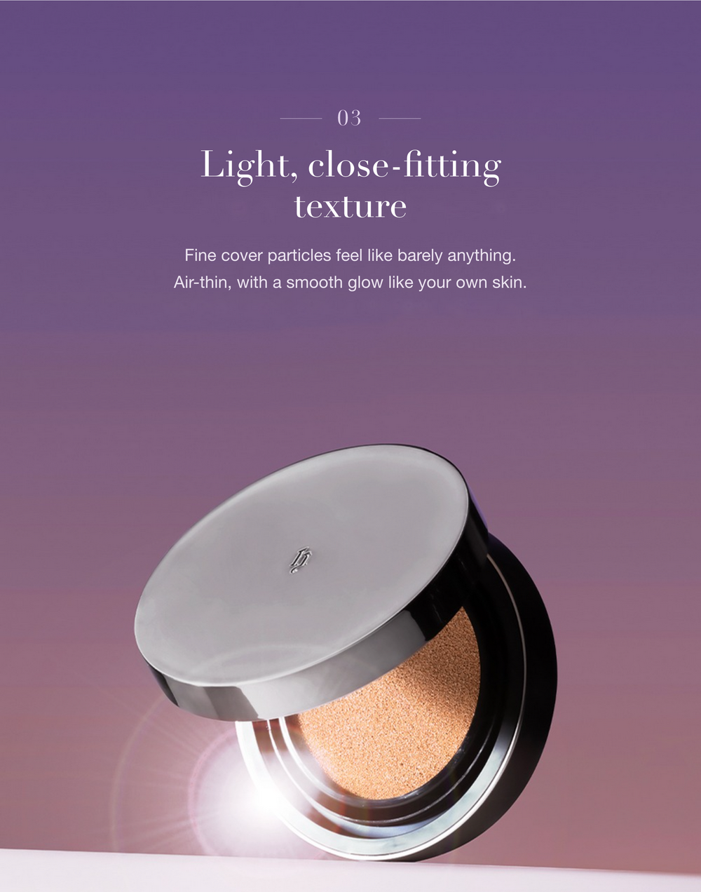 HEVVY MAKEUP Gleaming Skin Cushion V detail 06