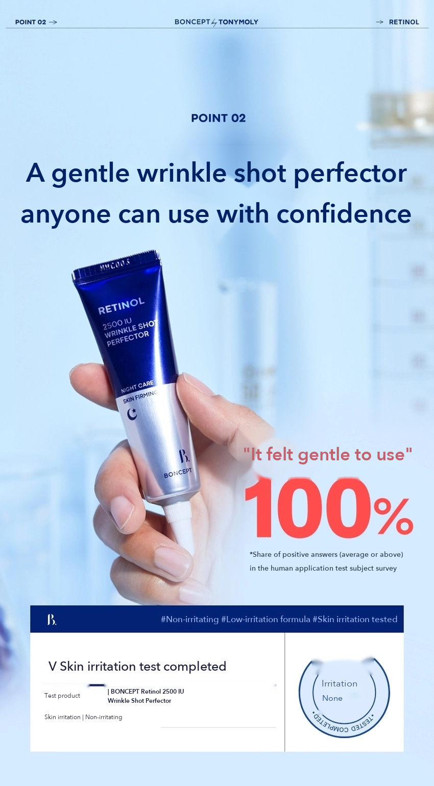 BONCEPT Retinol 2500 IU Wrinkle Shot Perfector 15ml detail 10