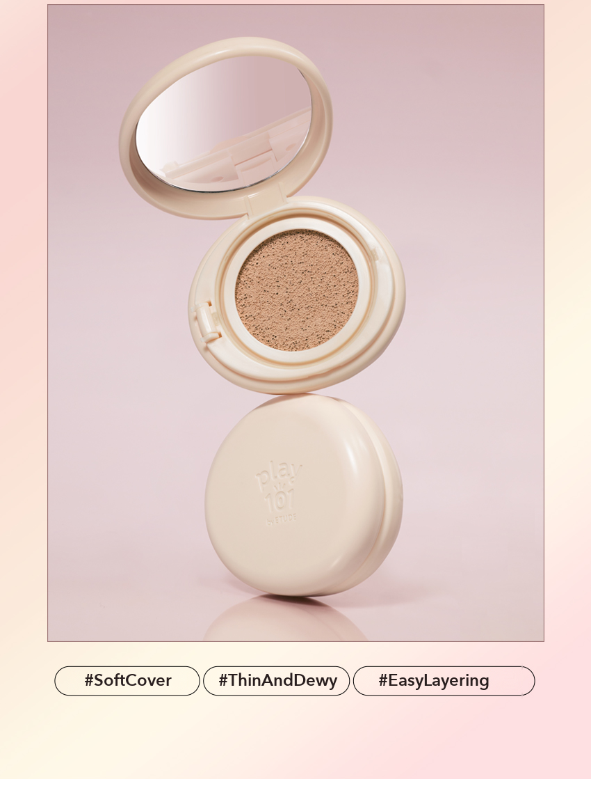Play 101 by ETUDE Slim Layered Cushion 15g detail 02