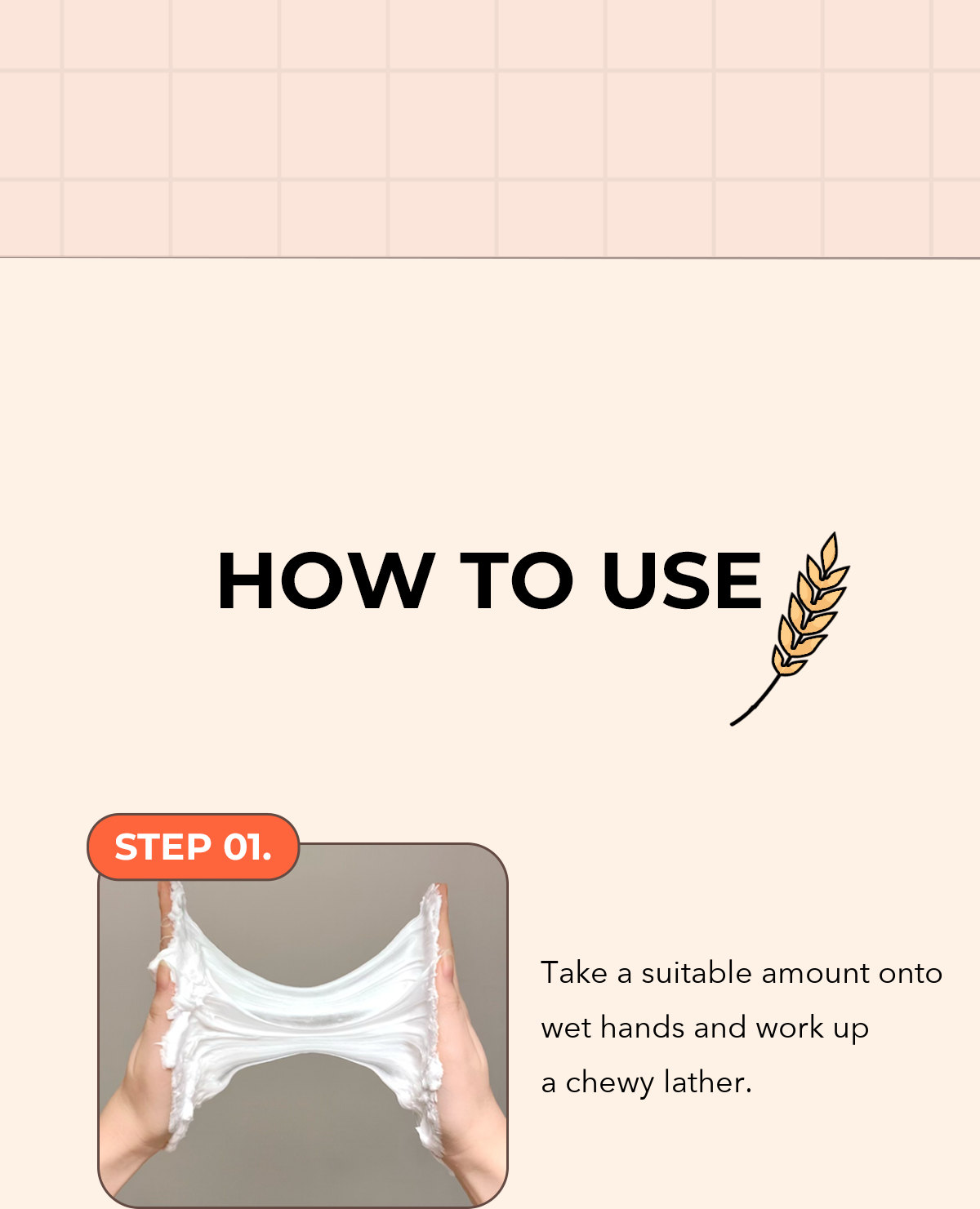 POINT Rice Chewy Grip Cleansing Foam detail 10