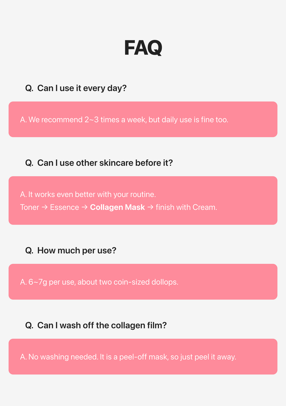 Skin Booster Collagen Mask detail 31