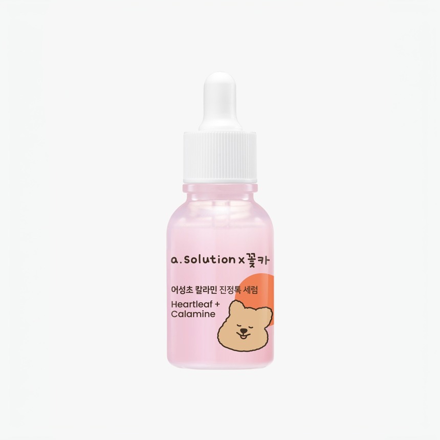 A.SOLUTION Heartleaf Calamine Soothing Serum 30ml Kkochka Edition