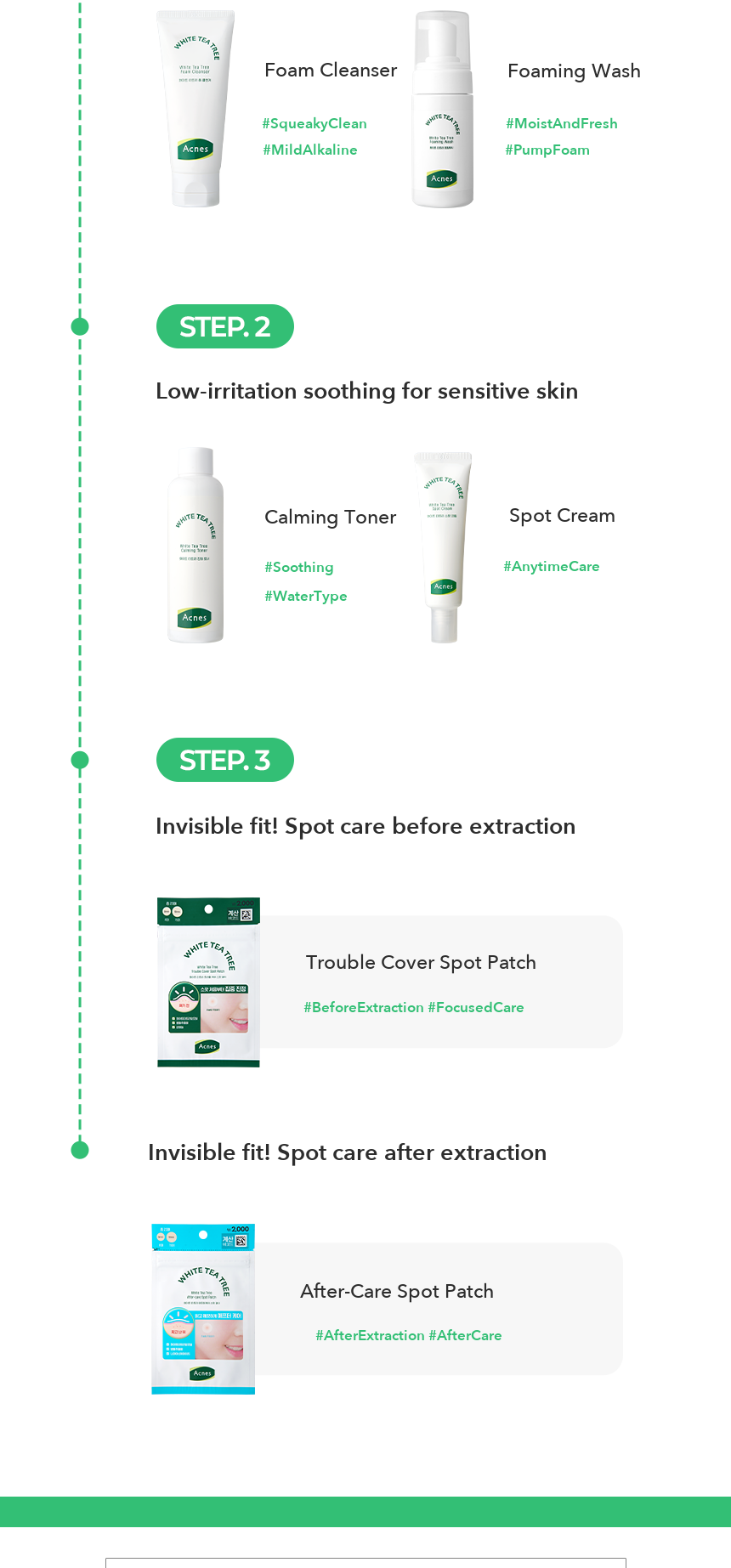 ACNES White Tea Tree Trouble Cover Spot Patch detail 11