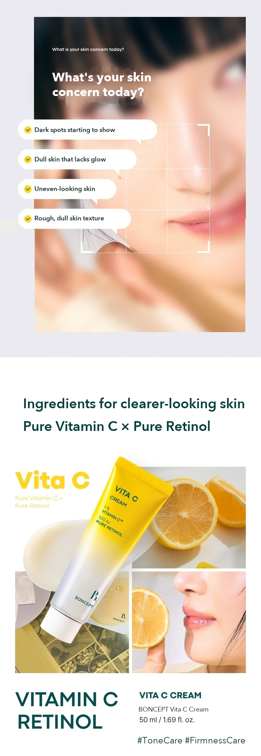 BONCEPT Vita C Cream 50ml detail 03