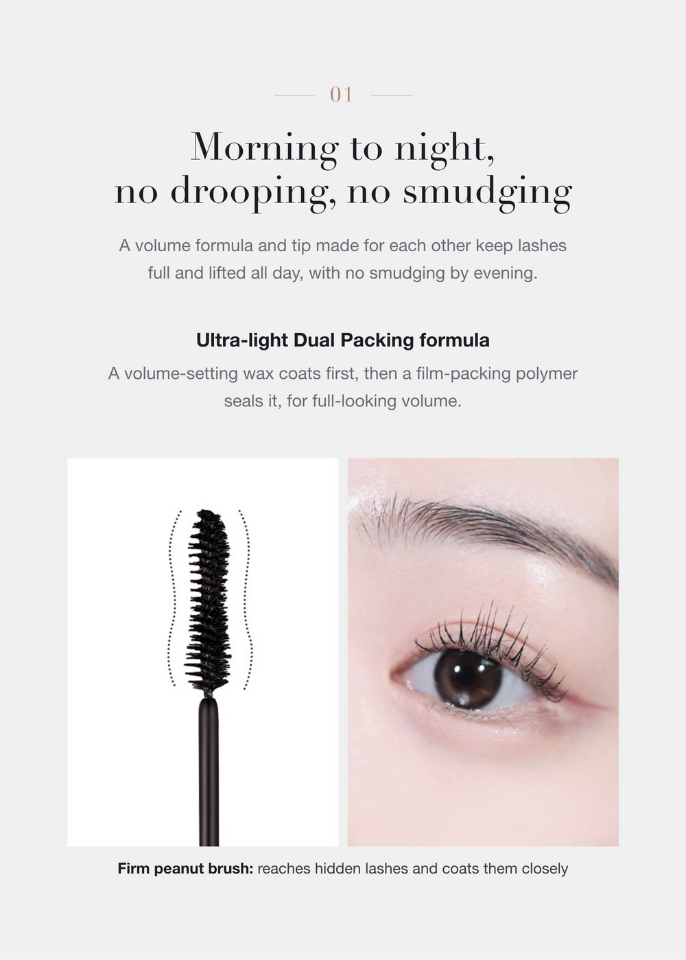 HEVVY MAKEUP Define Eyes Mascara Volume & Curl detail 06