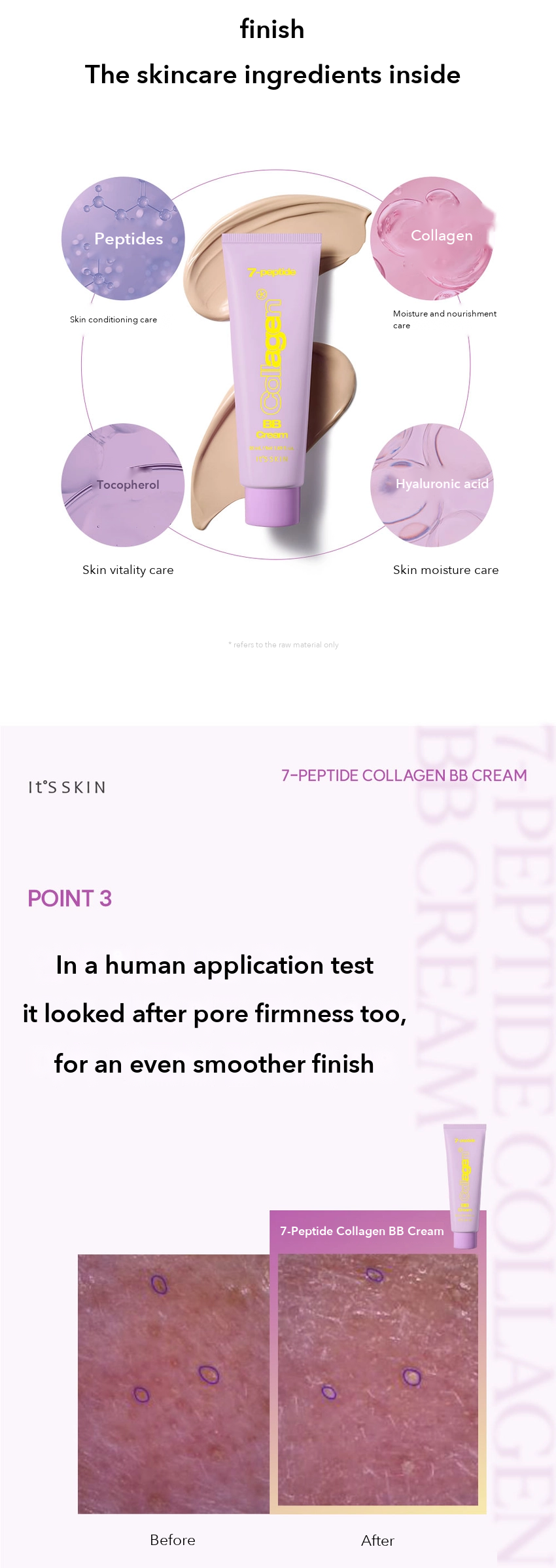 It's Skin Seven Peptide Collagen BB Cream detail 05