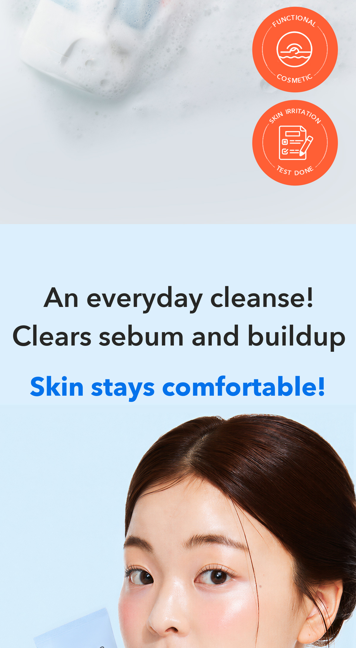 A.SOLUTION Heartleaf Blemish Cleansing Foam detail 02