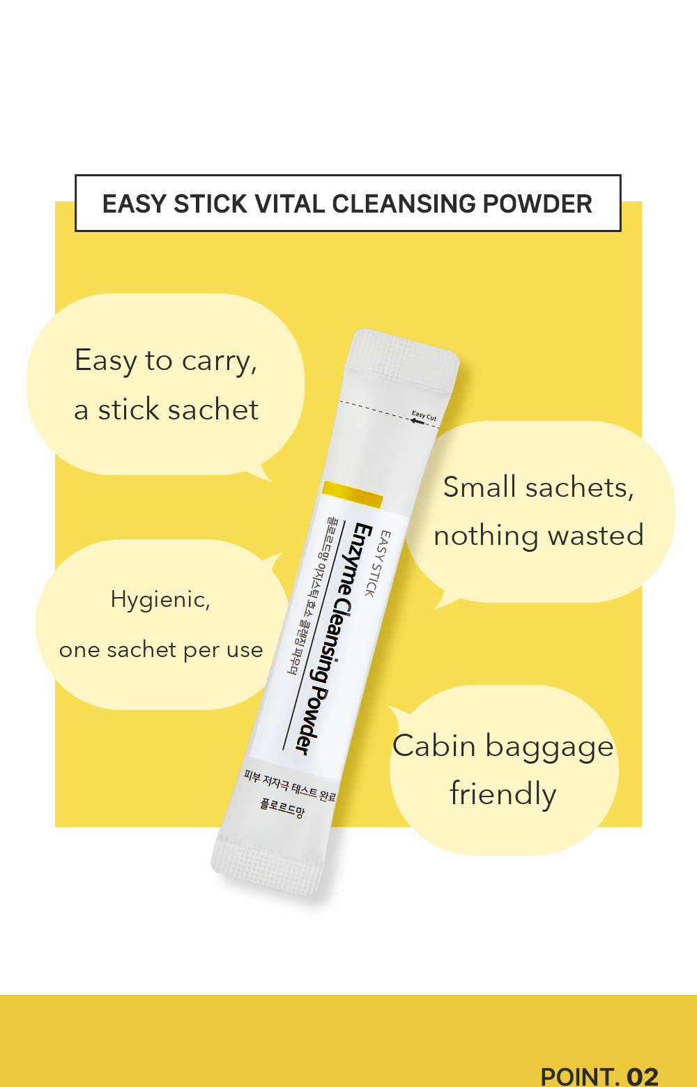 FLORdeMAN Easy Stick Enzyme Cleansing Powder detail 4