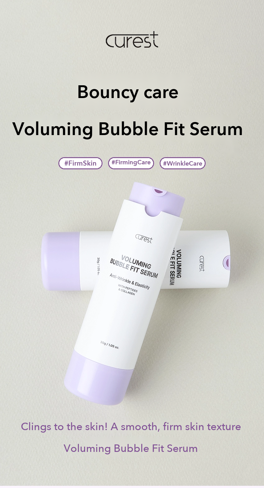 CUREST Voluming Bubble Fit Serum detail 1