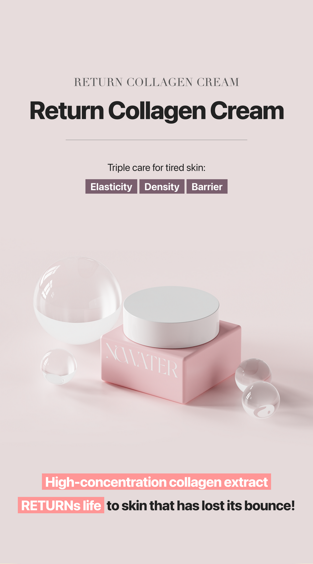 Return Collagen Cream detail 1