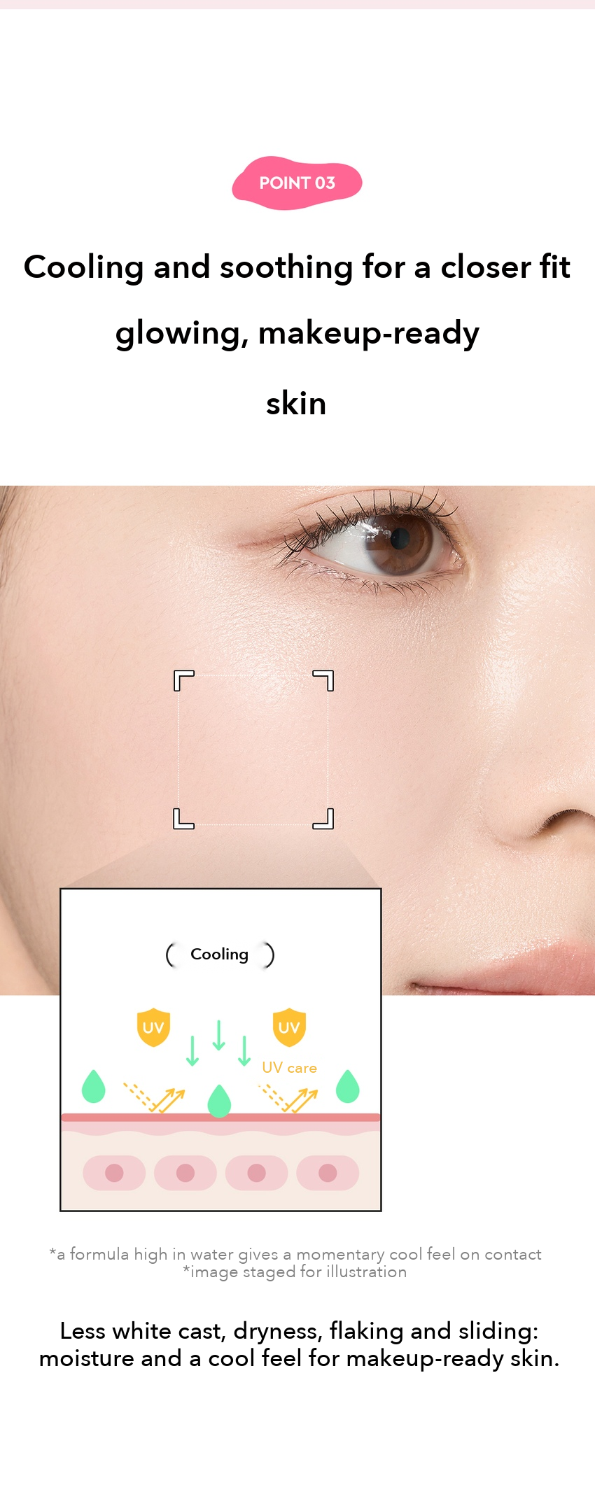 DEWYTREE Pink Tone-Up Sun Cushion detail 04