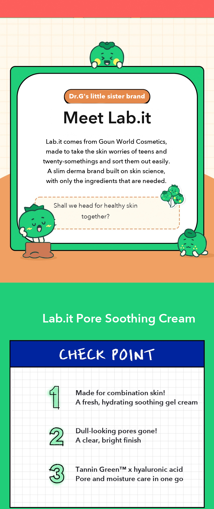 Lab.it Pore Soothing Cream detail 2