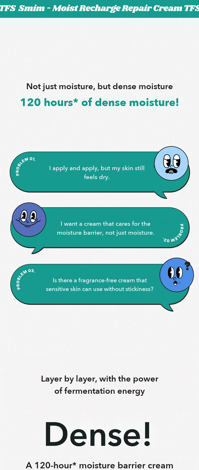 THE FACE SHOP The Smim Moist Recharge Repair Cream detail 2