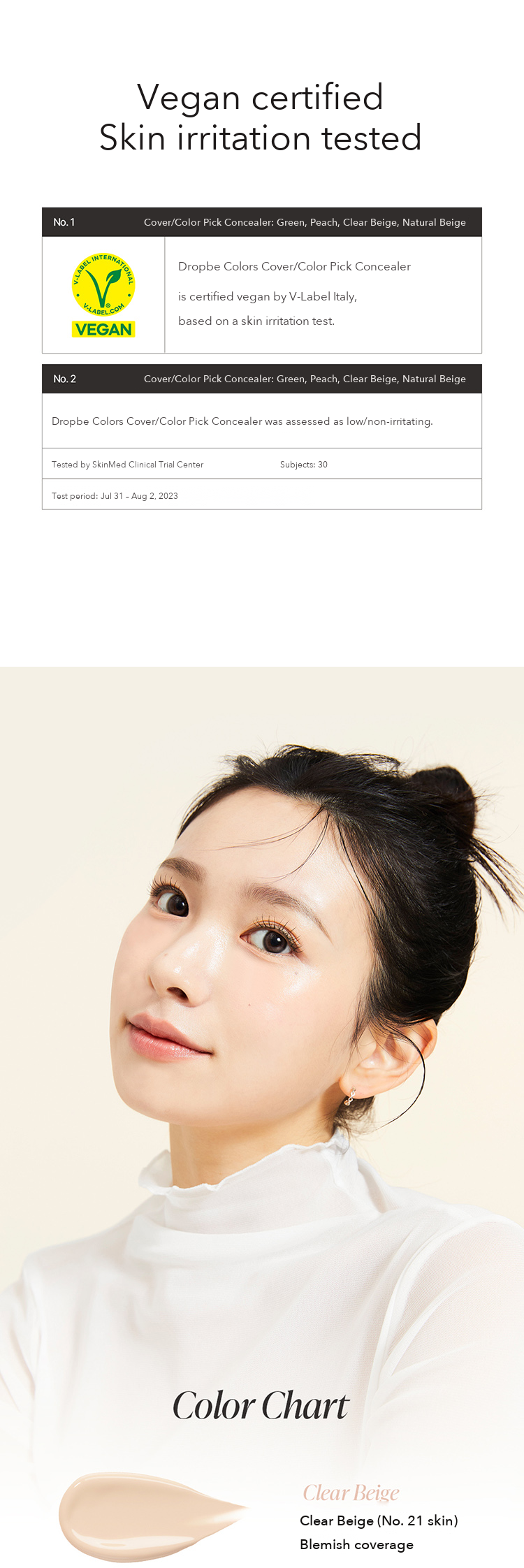 Dropbe Color Pick Concealer Peach detail 6