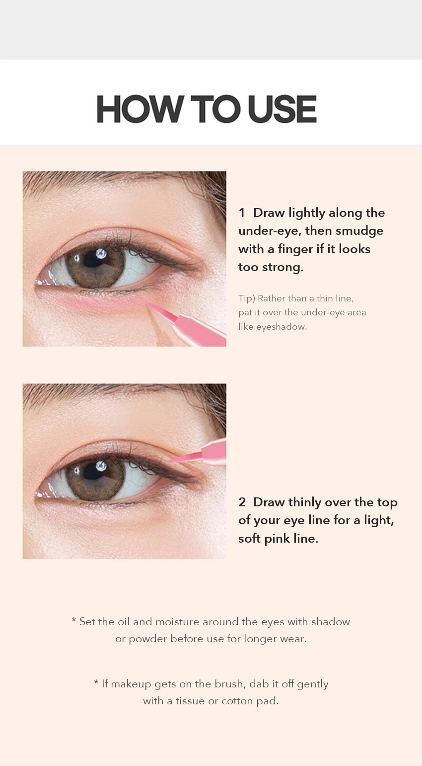 DAISO Under-Eye Pink Liner detail 06