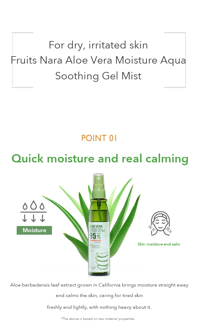 Fruits Nara Aloe Vera Soothing Gel Mist 110ml detail 02