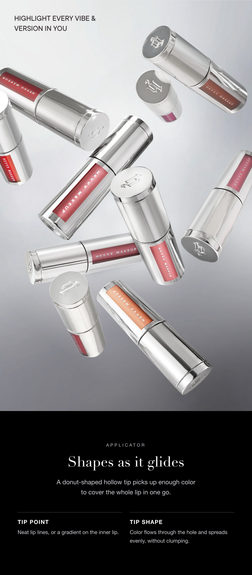 HEVVY MAKEUP First Stain Glow Tint detail 17