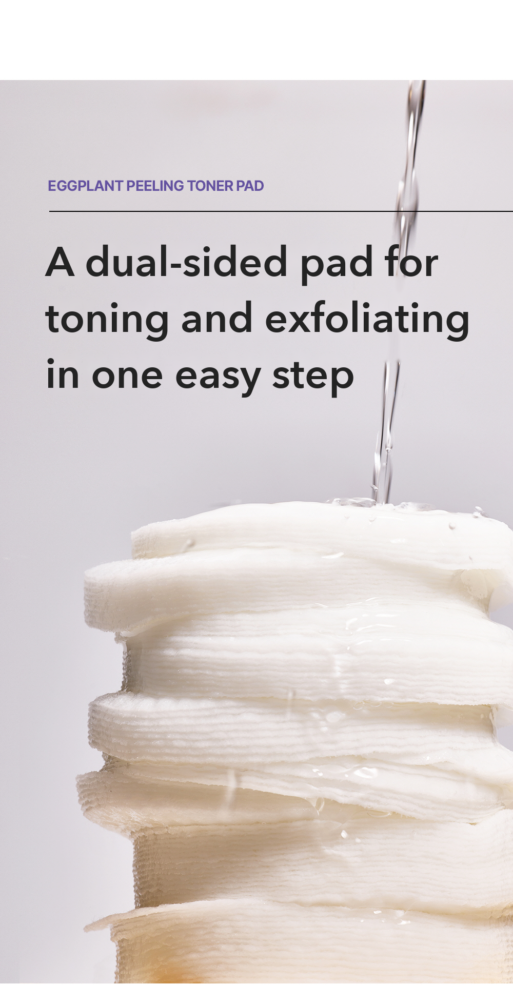 SOMISOME Eggplant Peeling Toner Pad detail 04