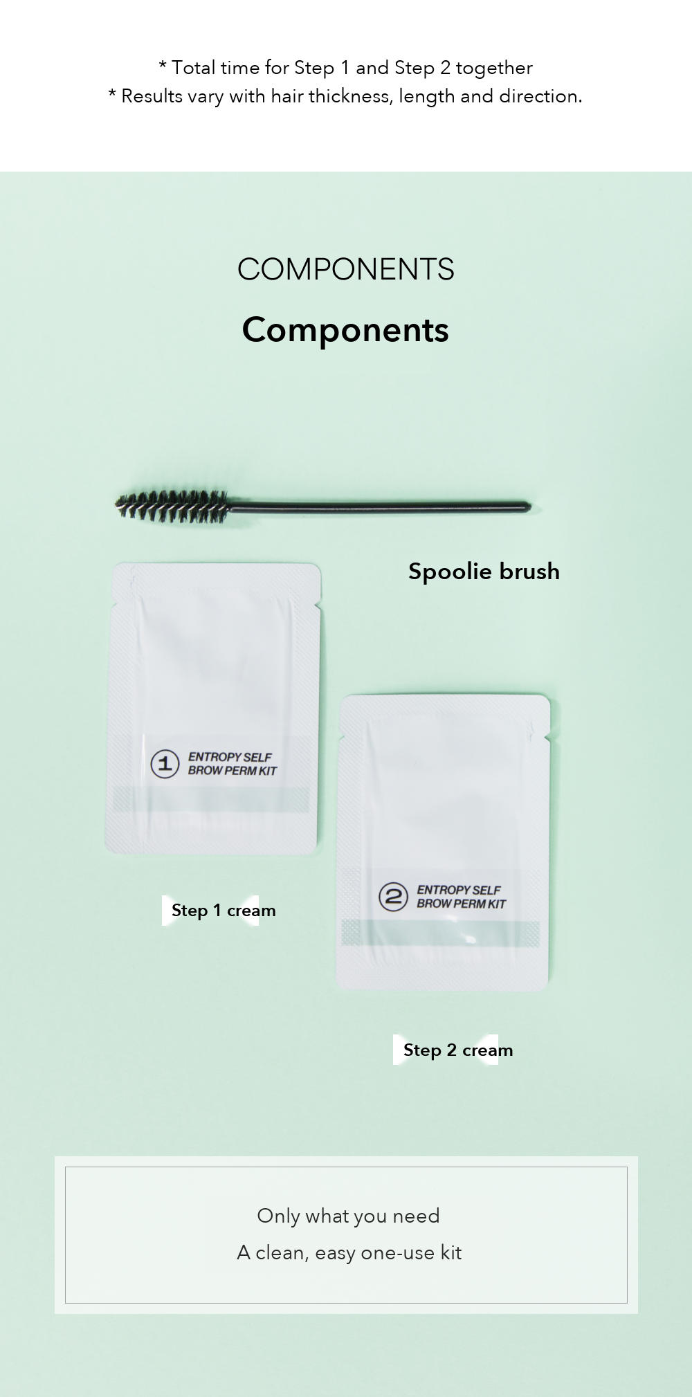 Entropy Self Eyebrow Perm Kit detail 4