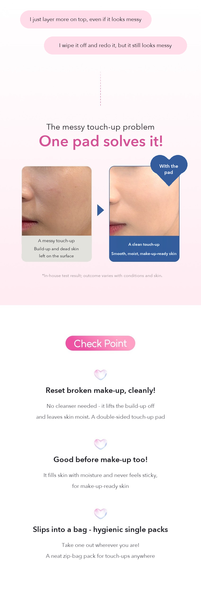 THE LAB by BLANC DOUX Clear Hyal Dewy Glow Toner Pad detail 02