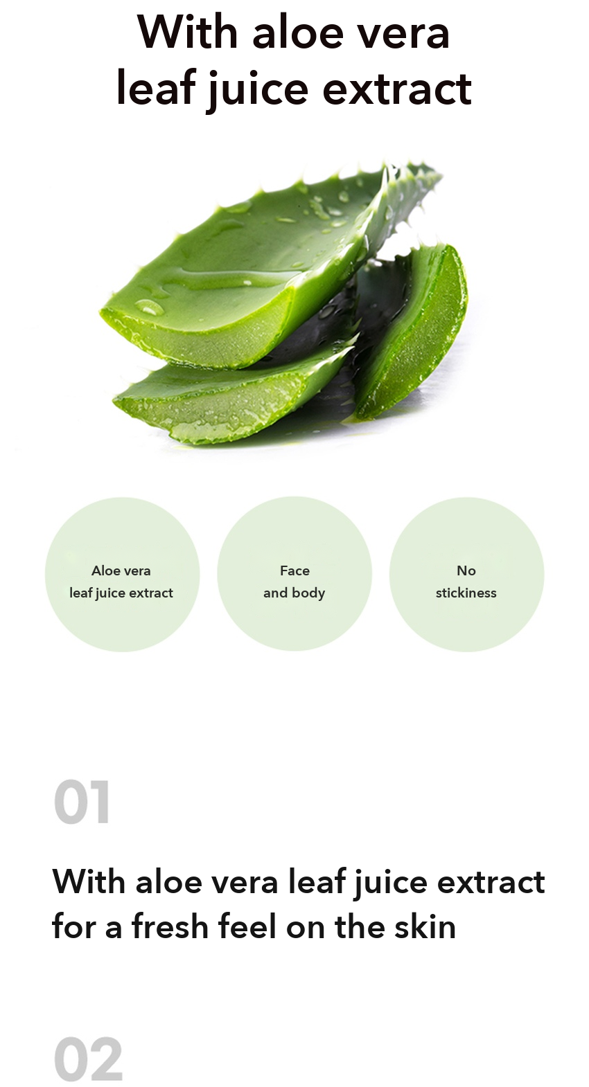 Shingmulwon Aloe Fresh Soothing Gel detail 03