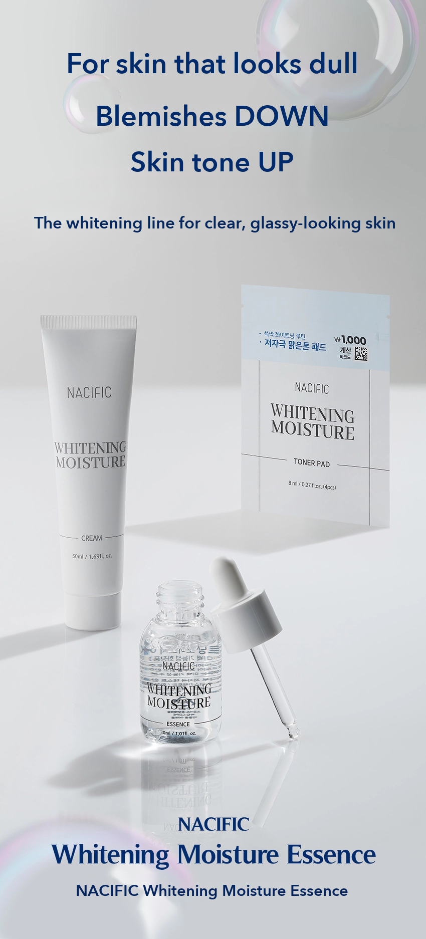 NACIFIC Whitening Moisture Essence detail 01