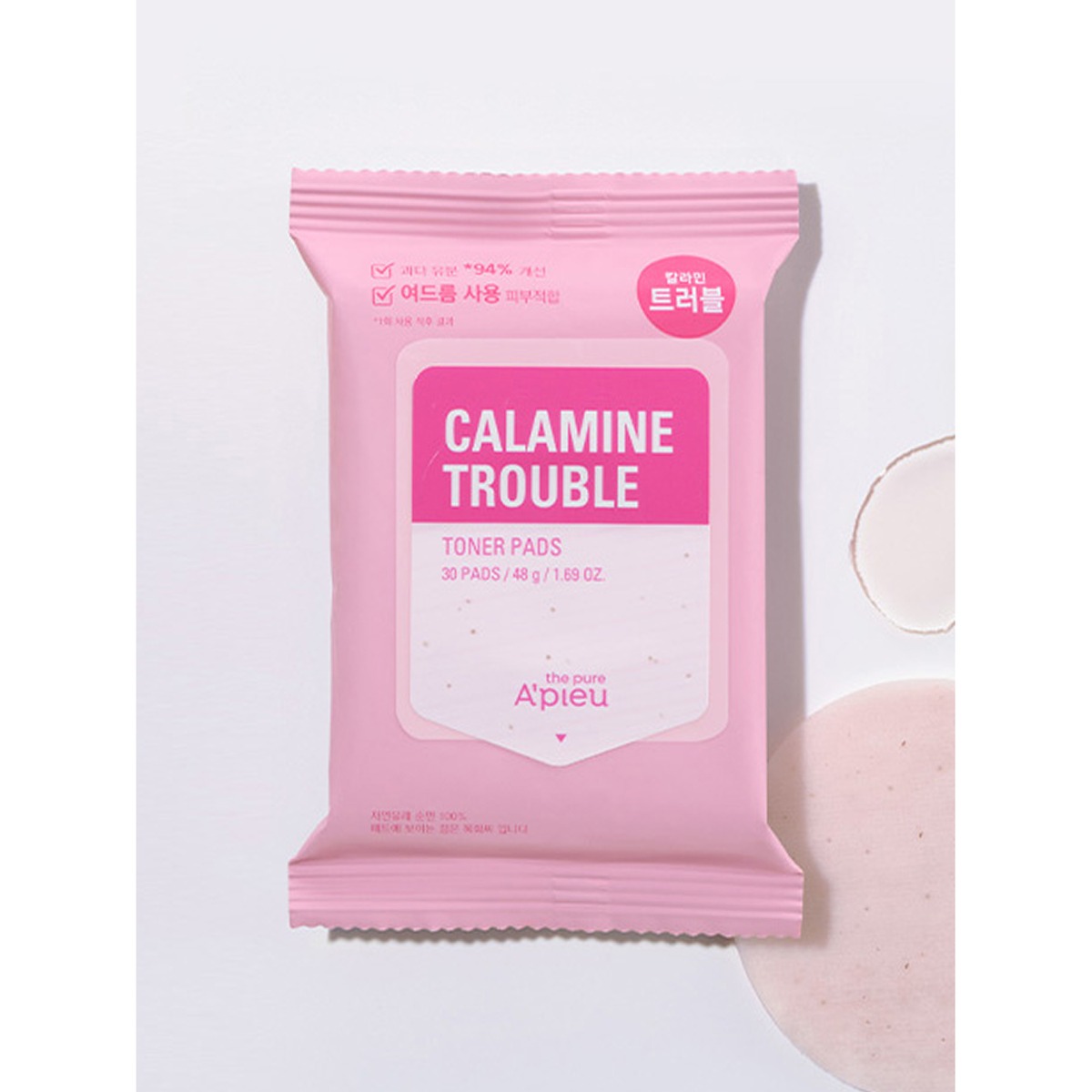 A'PIEU The Pure Calamine Trouble Pad 48g (30 pads)