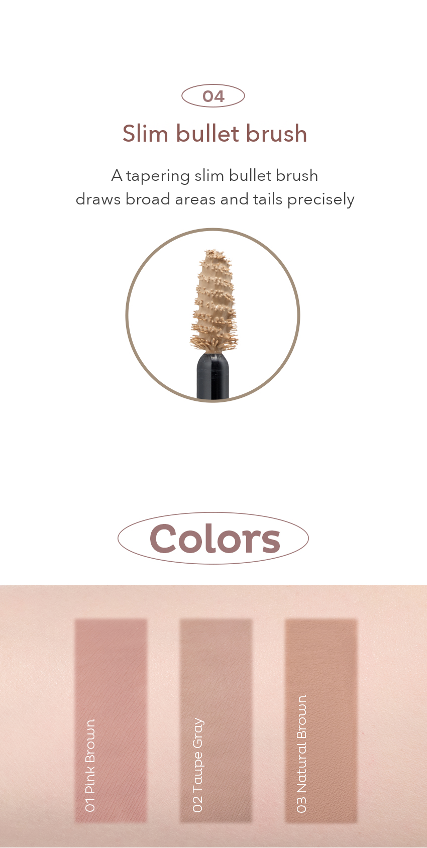Play 101 by ETUDE Soft Browcara 9g detail 06