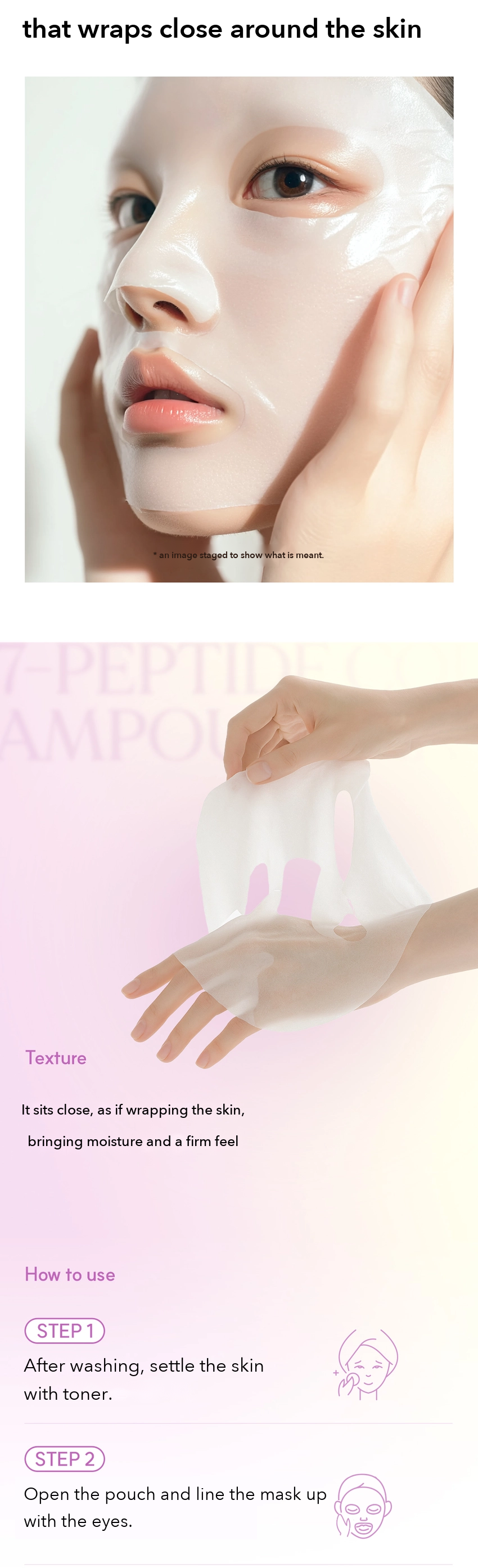It's Skin Seven Peptide Collagen Ampoule Mask detail 05